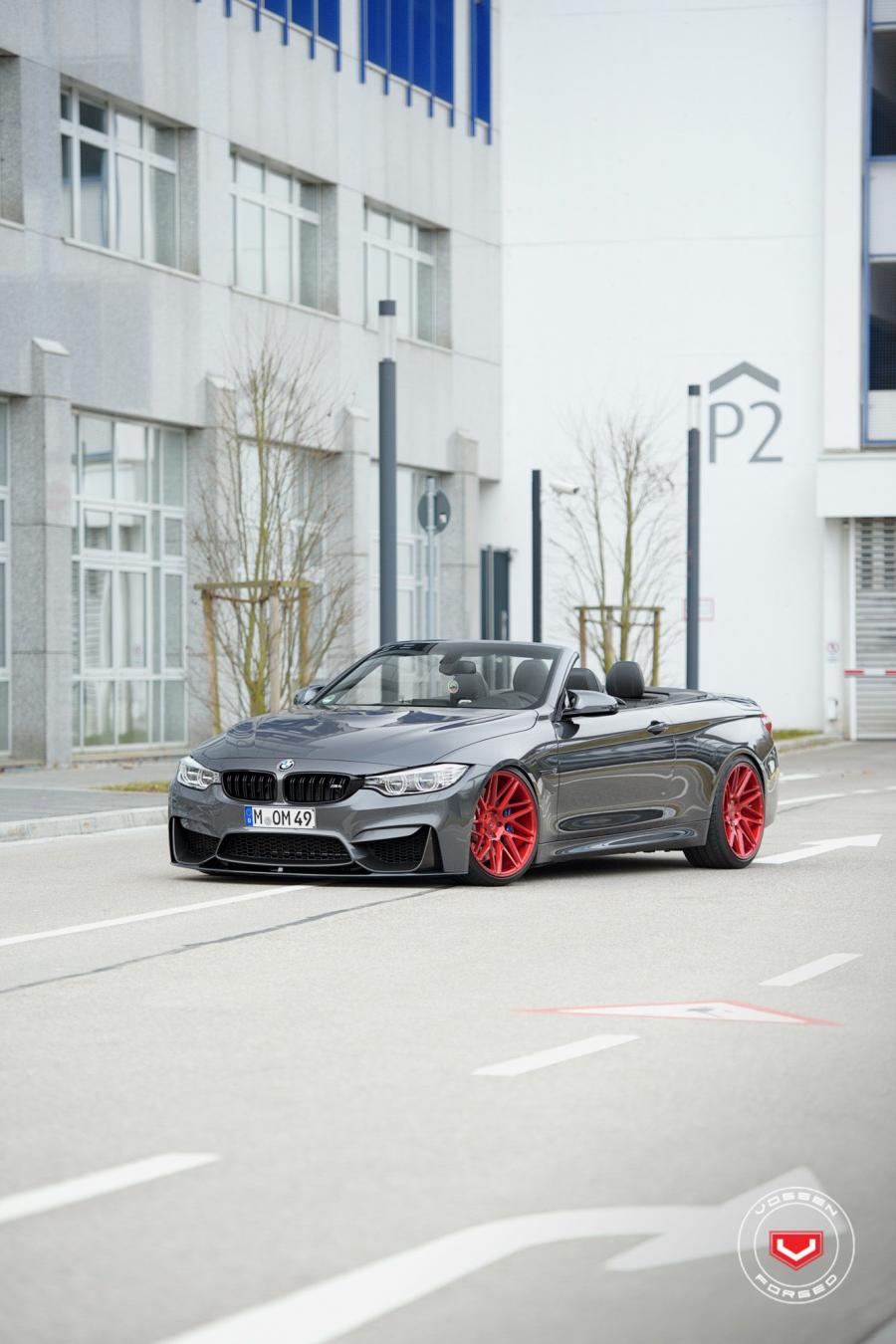  BMW M4 Convertible on Vossen Wheels (VPS-314T) 2017 года  (фото 9 из 32)
